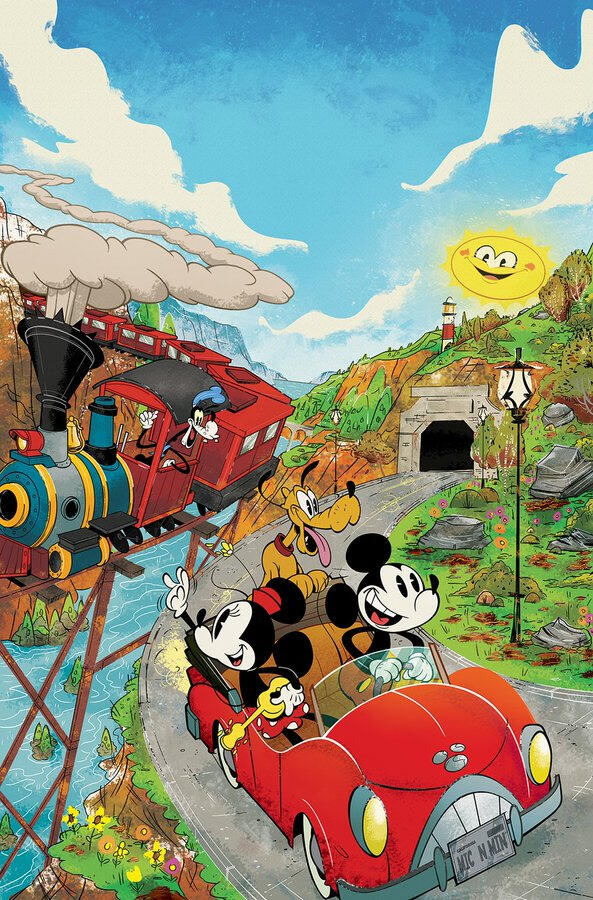 Mickey and Minnie Mouse Runaway Railway